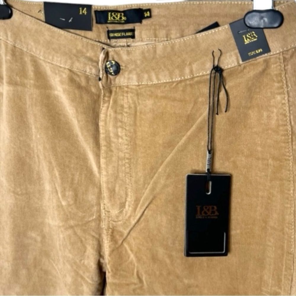 Corduroy Flare Pants | Stretch Boutique Fit | Mocha | Lucky & Blessed | NWT - Picture 9 of 10